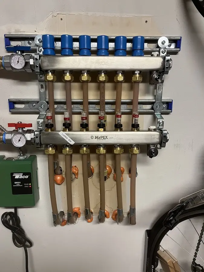 Plumber performing Sink Repair at a residential property in Sand Springs