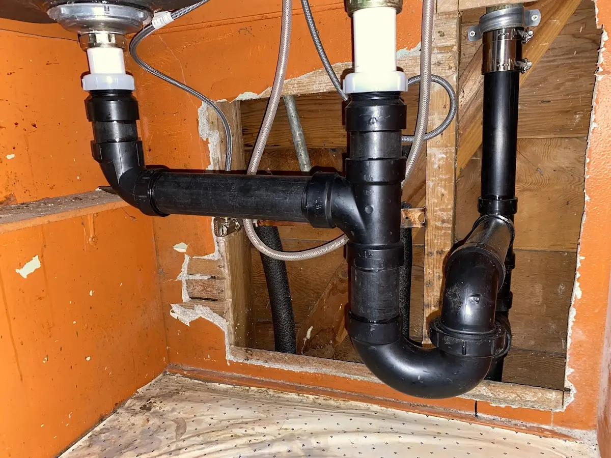 Professional Repiping Services equipment and tools on the job in Sand Springs